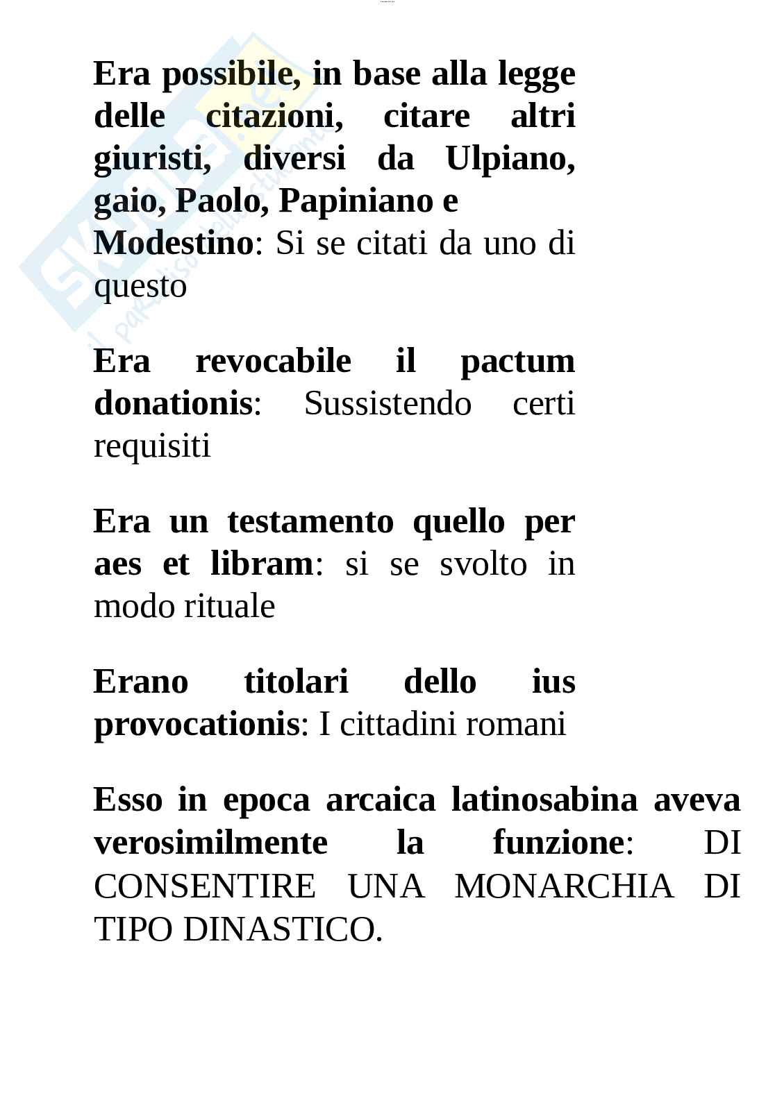 Paniere esame Storia del diritto romano Pag. 41