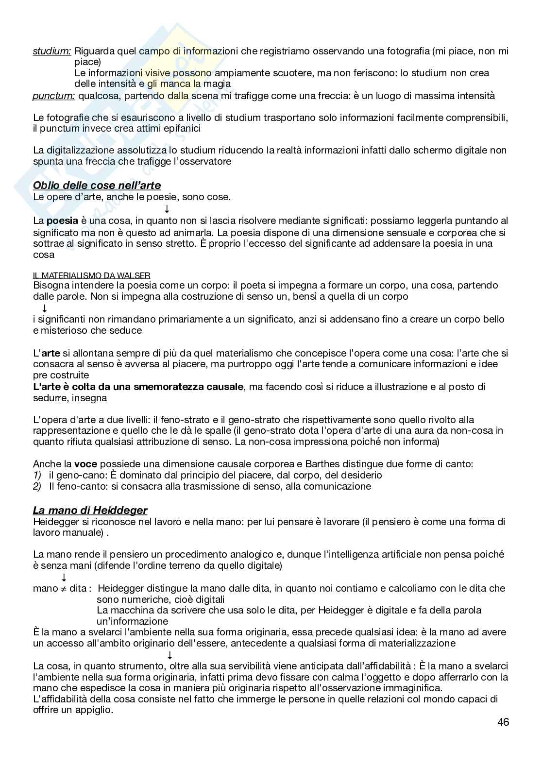 Appunti per l'esame di Antropologia filosofica   Pag. 46