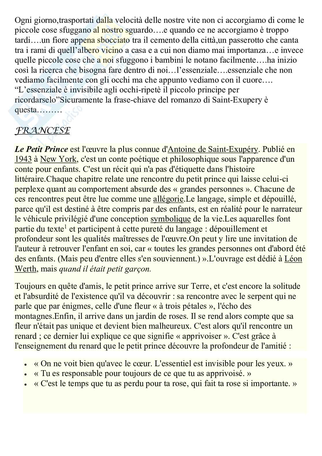 L'ESSENZIALE E' INVISIBILE AGLI OCCHI.. Pag. 2