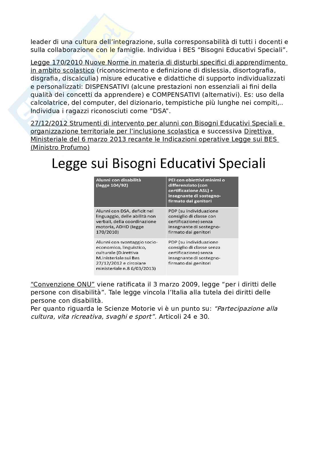 Scienze e tecniche delle attività motorie preventive e adattate   Pag. 6