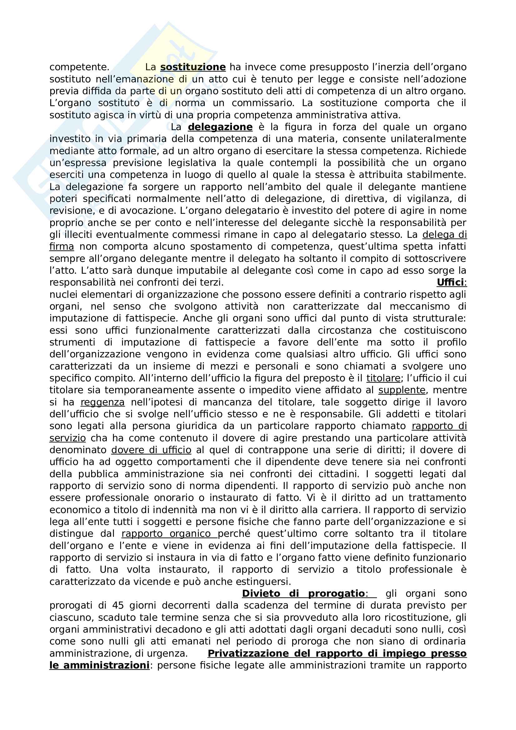 Appunti diritto amministrativo Pag. 11