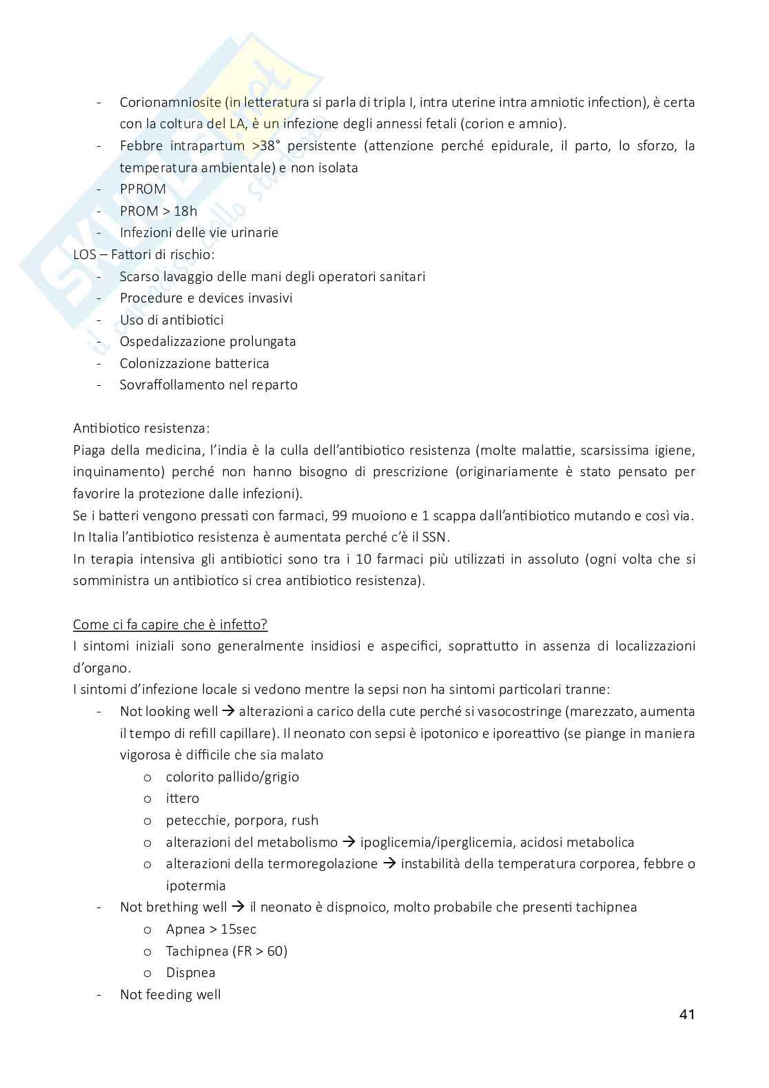 Neonatologia Pag. 41