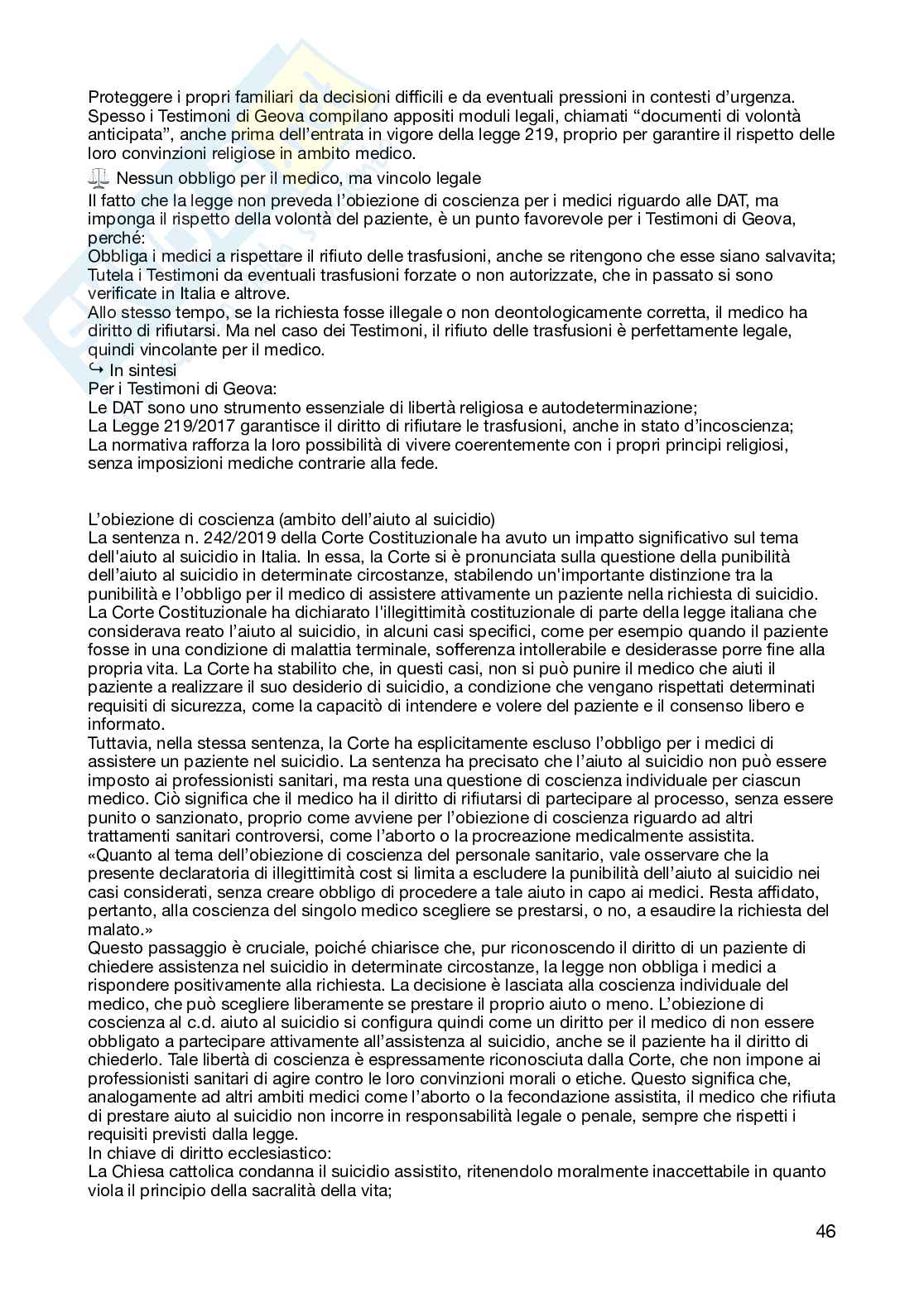 Diritto ecclesiastico italiano e comparato Pag. 46