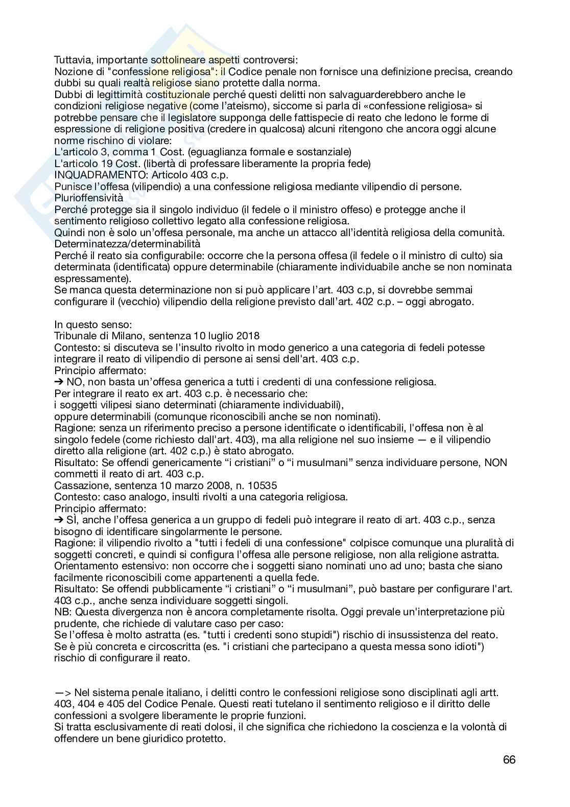 Diritto ecclesiastico italiano e comparato Pag. 66