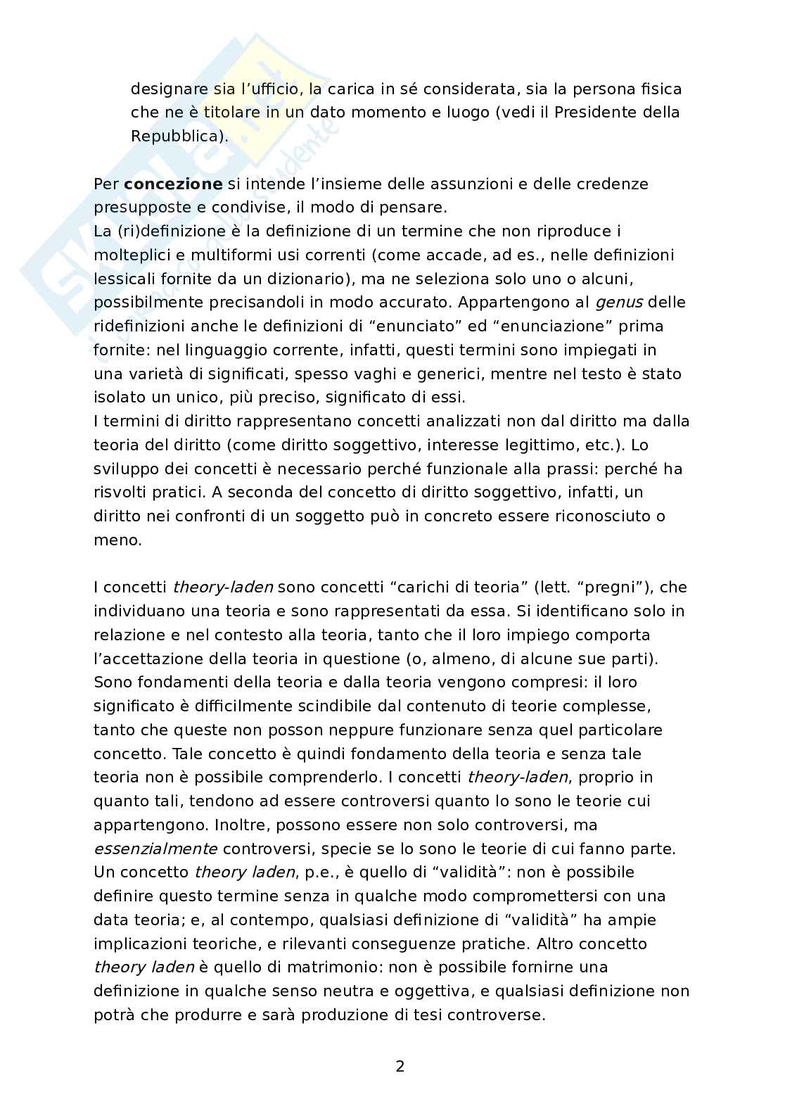 Appunti Teoria generale del diritto Pag. 2