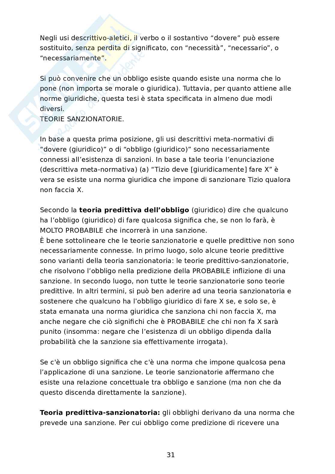 Appunti Teoria generale del diritto Pag. 31