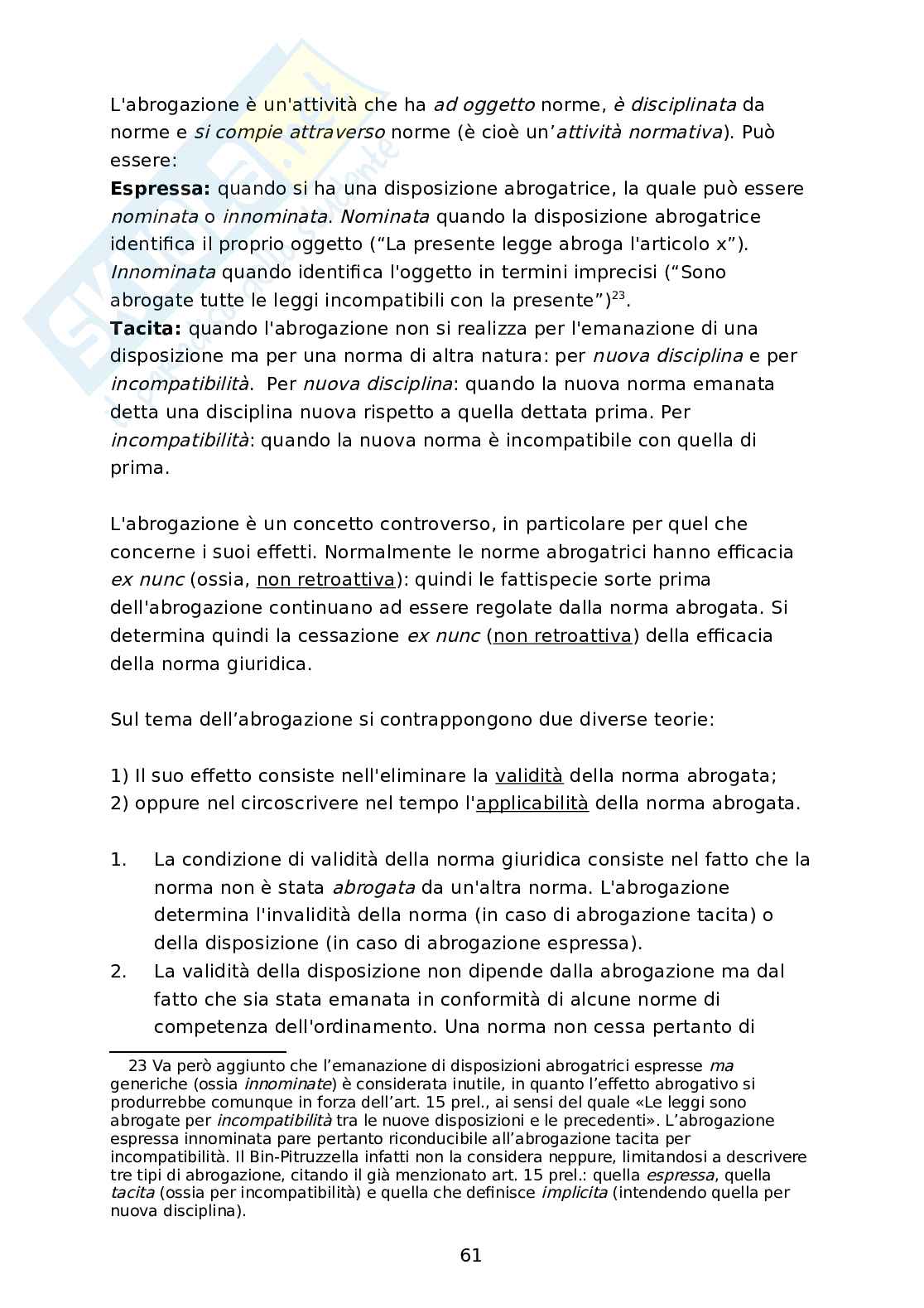 Appunti Teoria generale del diritto Pag. 61