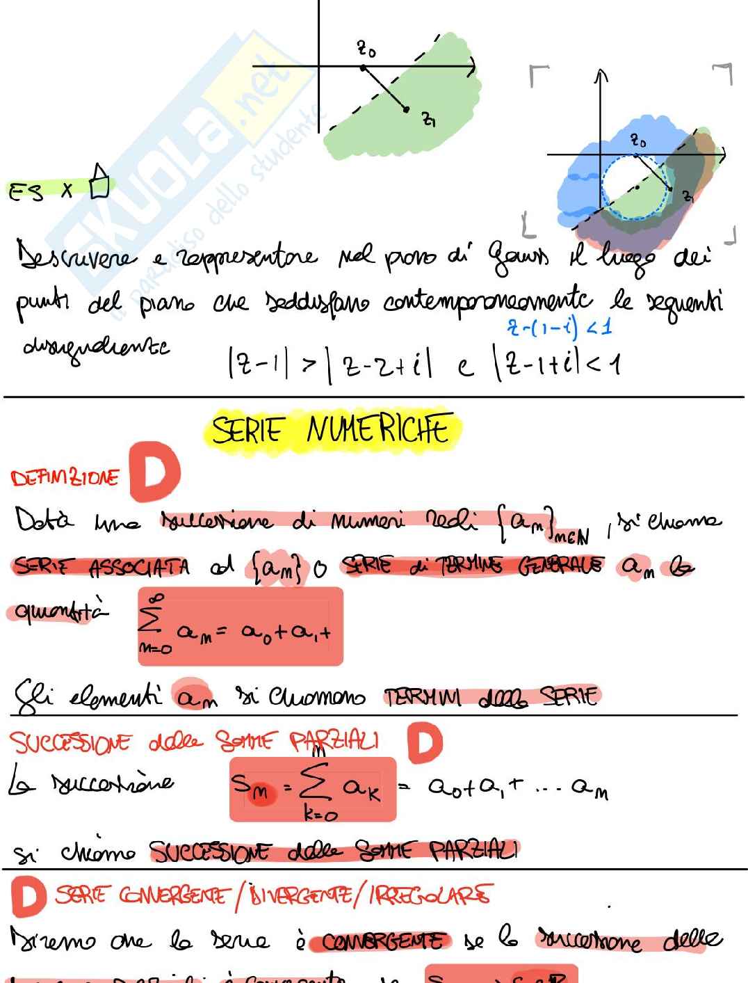 Appunti di Analisi matematica I - seconda parte Pag. 1