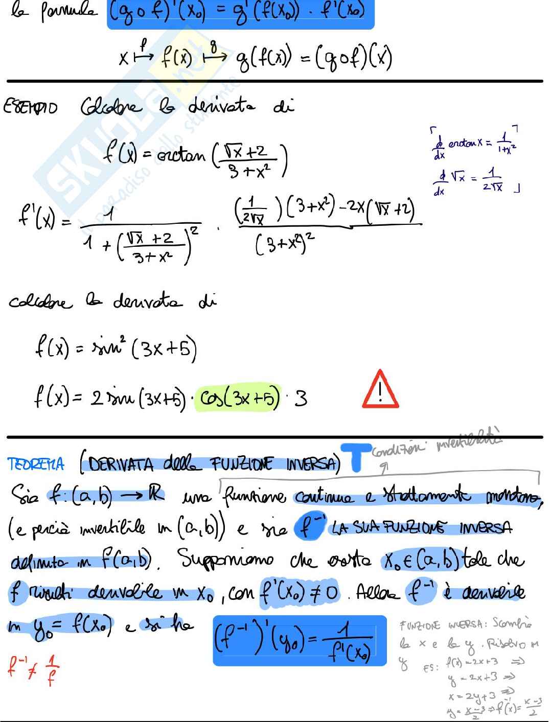 Appunti di Analisi matematica I - seconda parte Pag. 31