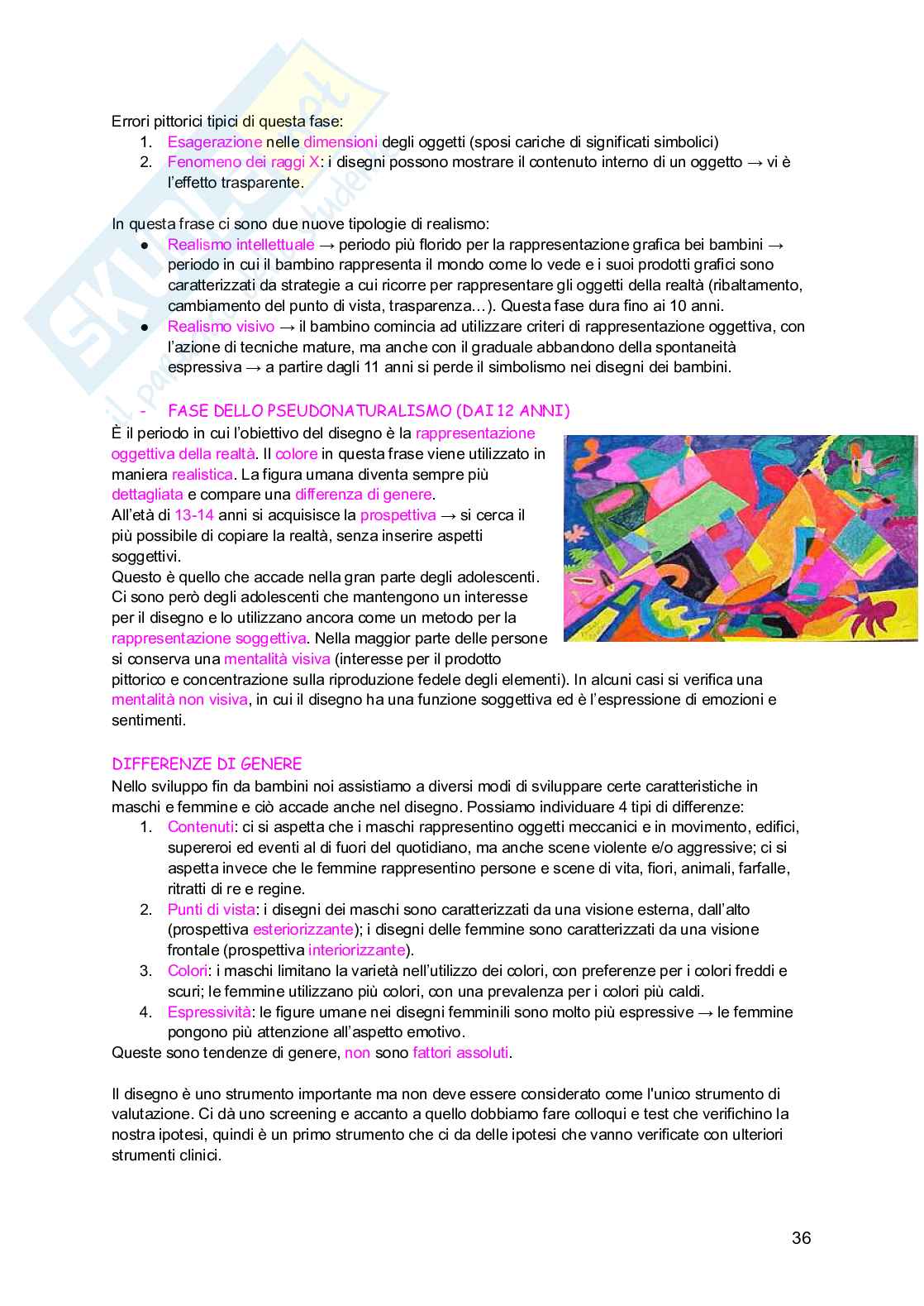 Psicologia dello sviluppo Pag. 36