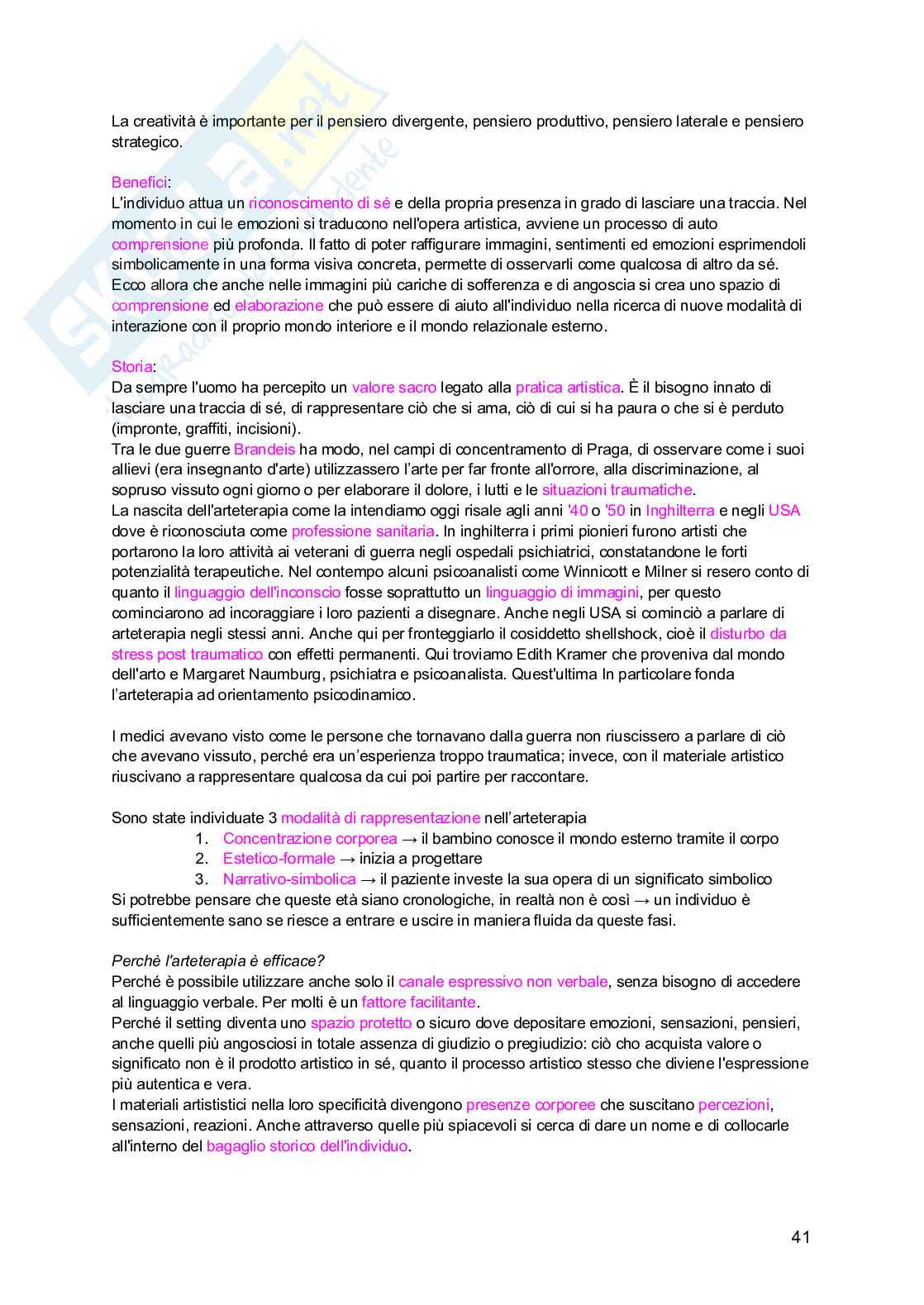 Psicologia dello sviluppo Pag. 41