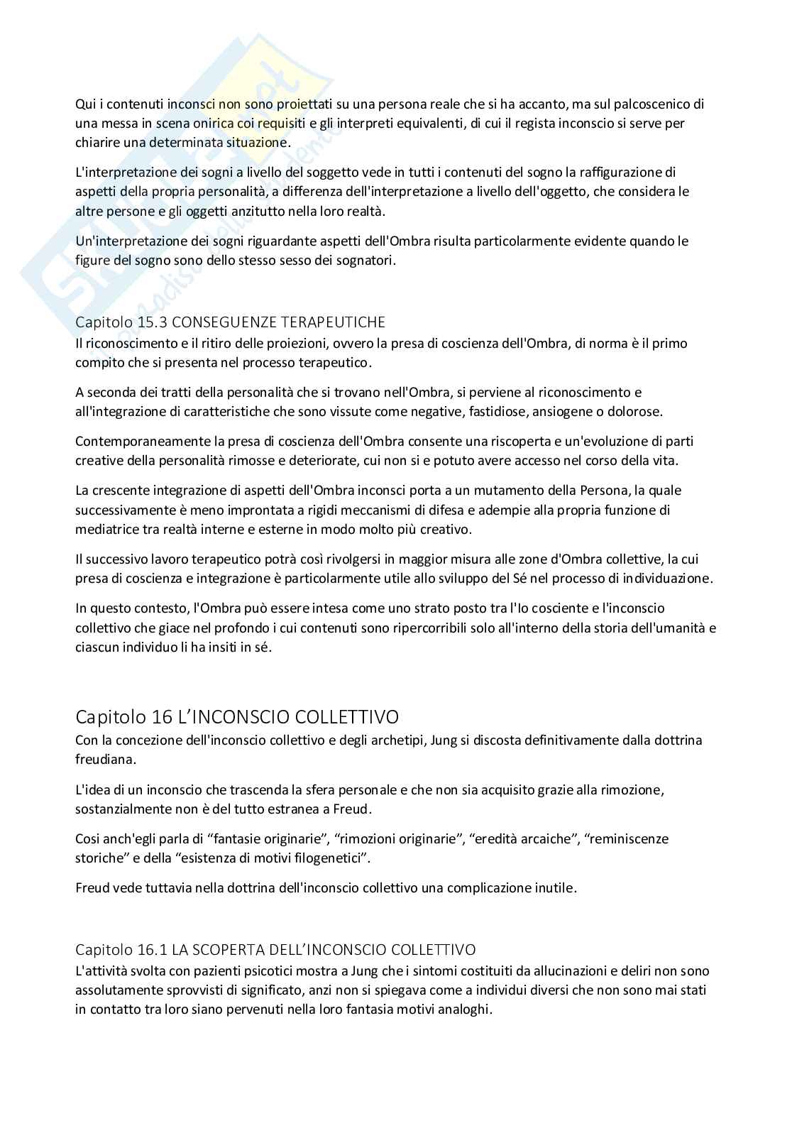 Riassunto esame Psicologia dinamica, Prof. Perilli Enrico, libro consigliato Manuale di psicologia dinamica, Quaglia Pag. 16