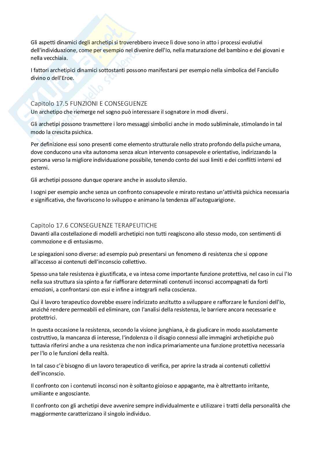 Riassunto esame Psicologia dinamica, Prof. Perilli Enrico, libro consigliato Manuale di psicologia dinamica, Quaglia Pag. 21