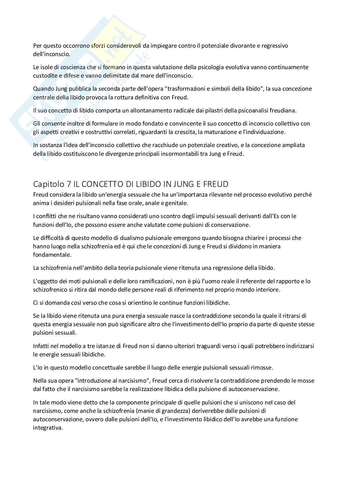 Riassunto esame Psicologia dinamica, Prof. Perilli Enrico, libro consigliato Manuale di psicologia dinamica, Quaglia Pag. 6