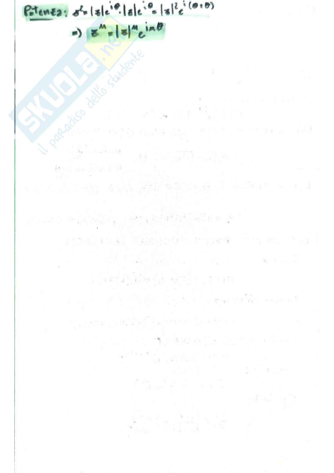 Appunti di teoria di Analisi 1 (con dimostrazioni) Pag. 2