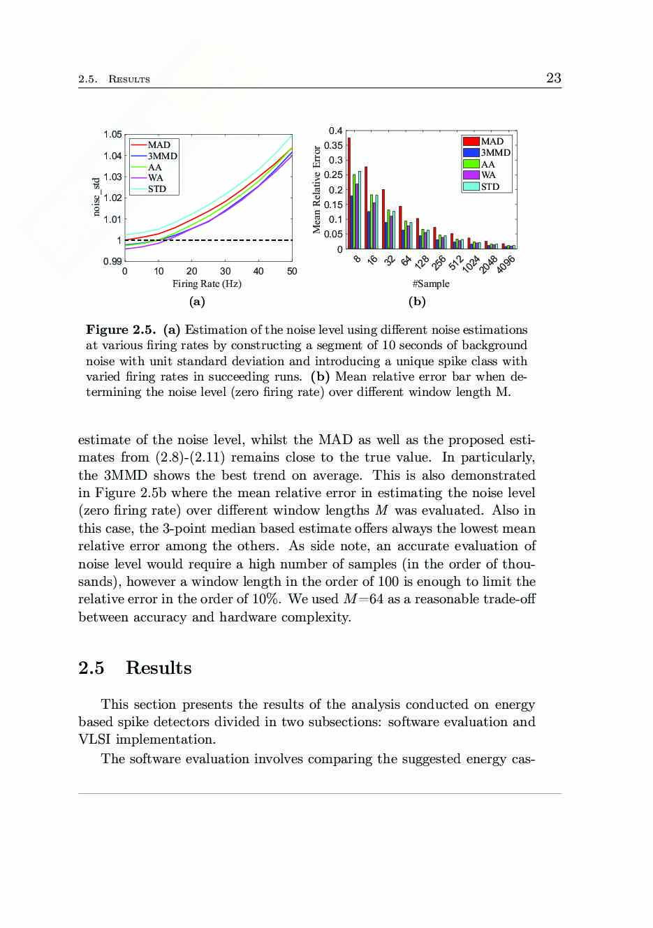 Algoritmi di elaborazione e rilevazione di potenziali evocati Pag. 46