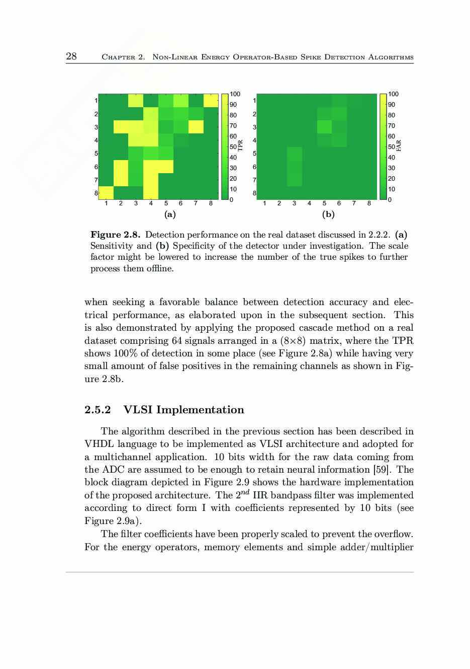 Algoritmi di elaborazione e rilevazione di potenziali evocati Pag. 51