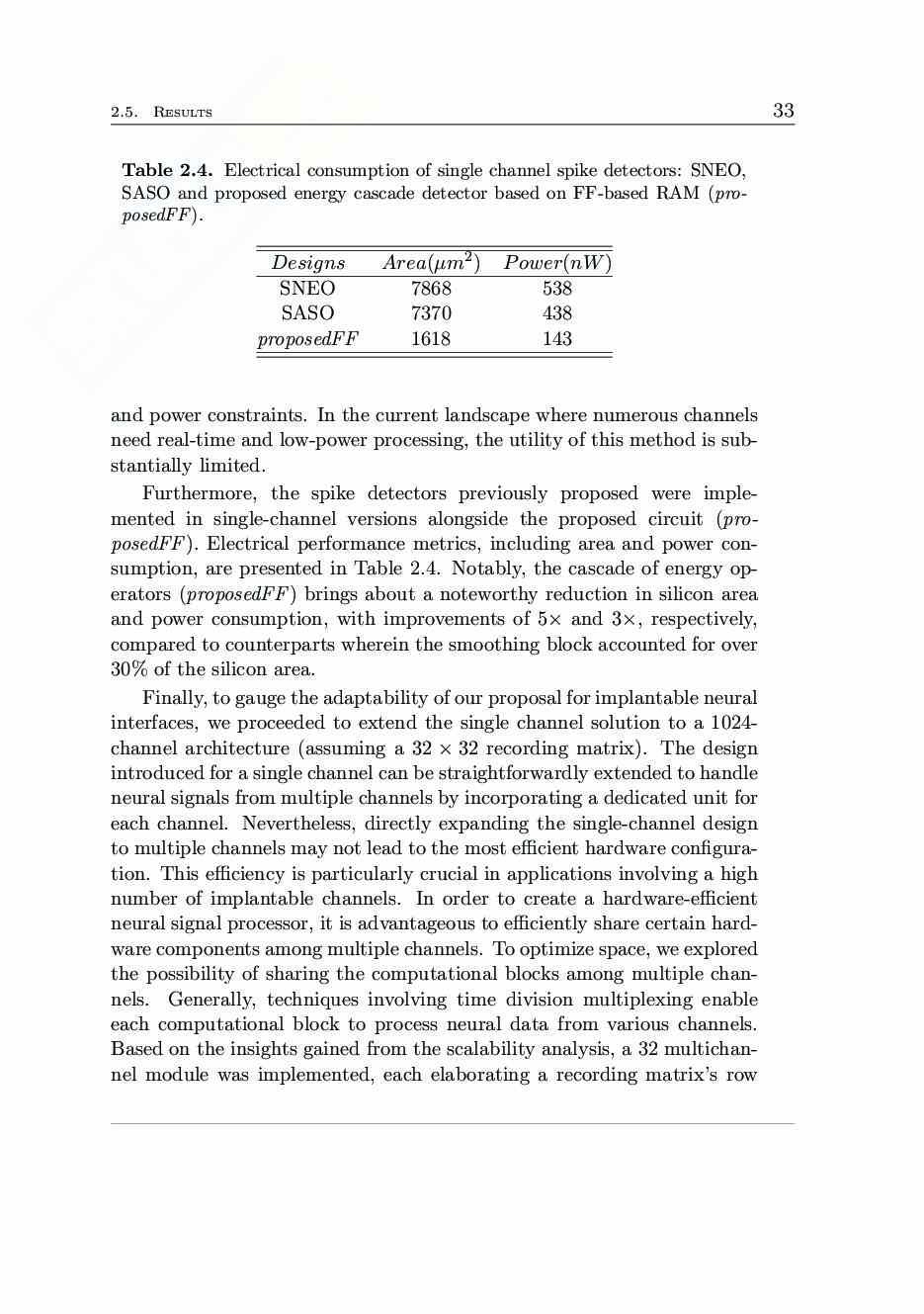 Algoritmi di elaborazione e rilevazione di potenziali evocati Pag. 56