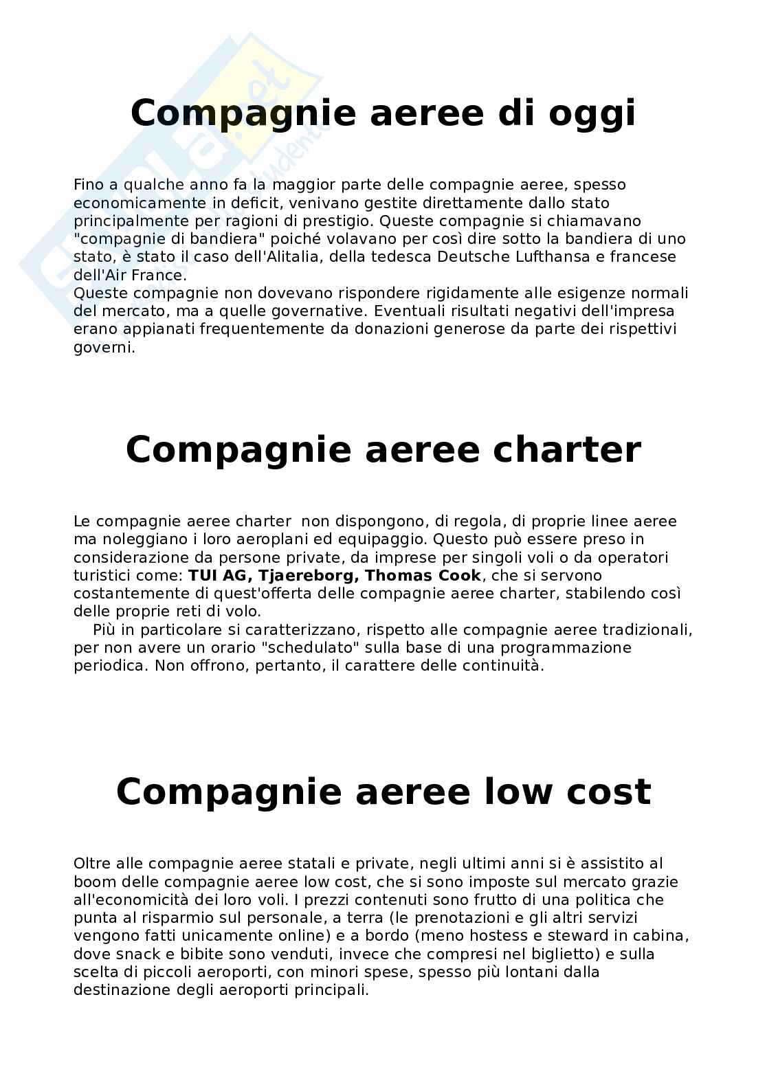 Trasporto Aereo Pag. 2