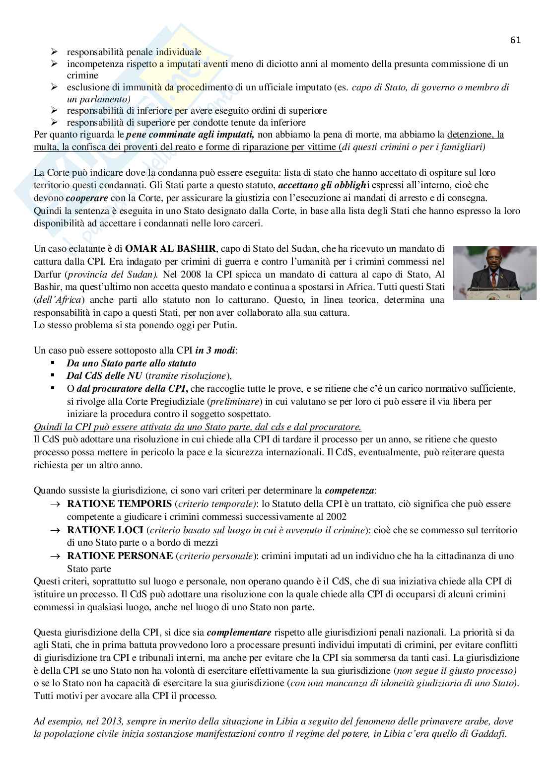 Appunti Diritto internazionale  Pag. 61