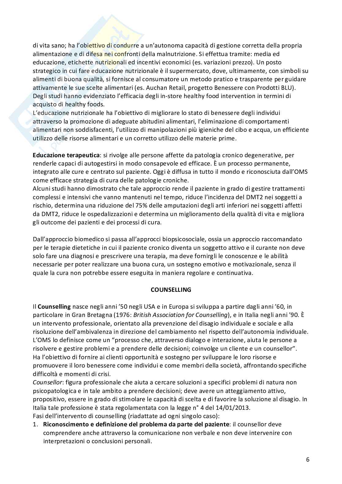 Principi di dietetica e dietoterapia (Bertoli) Pag. 6