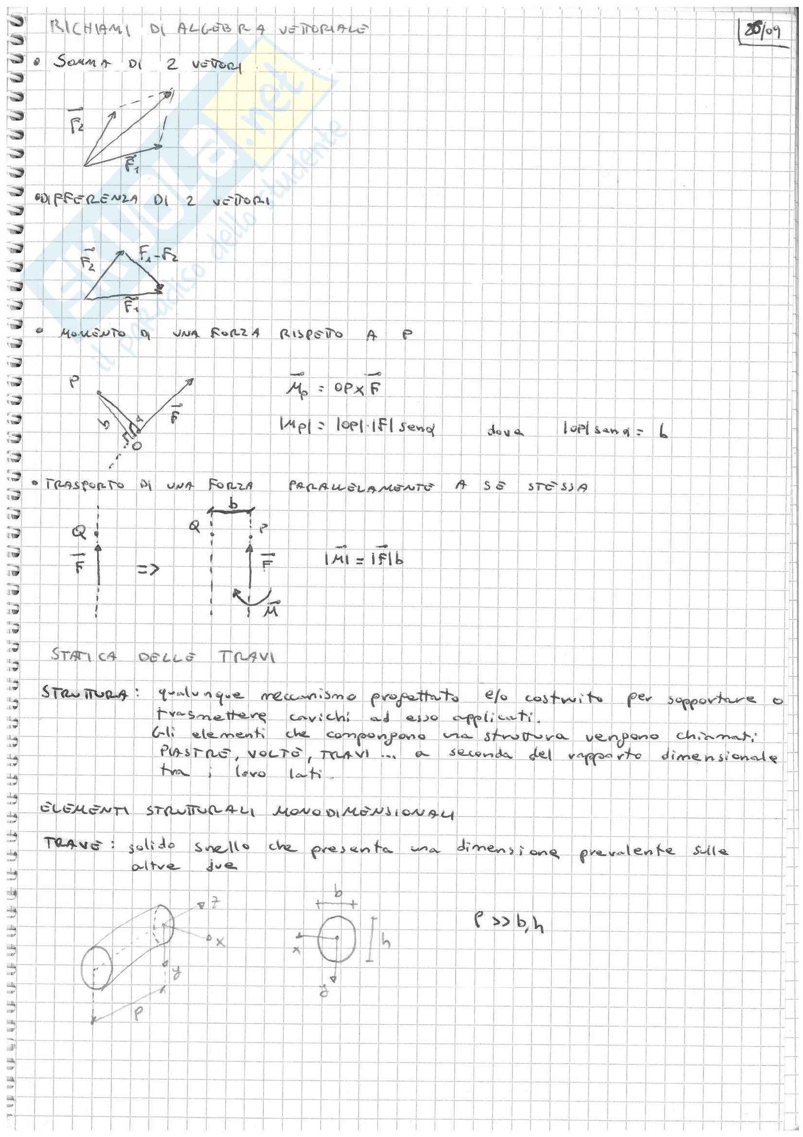 Appunti completi di Scienza delle Costruzioni Pag. 1