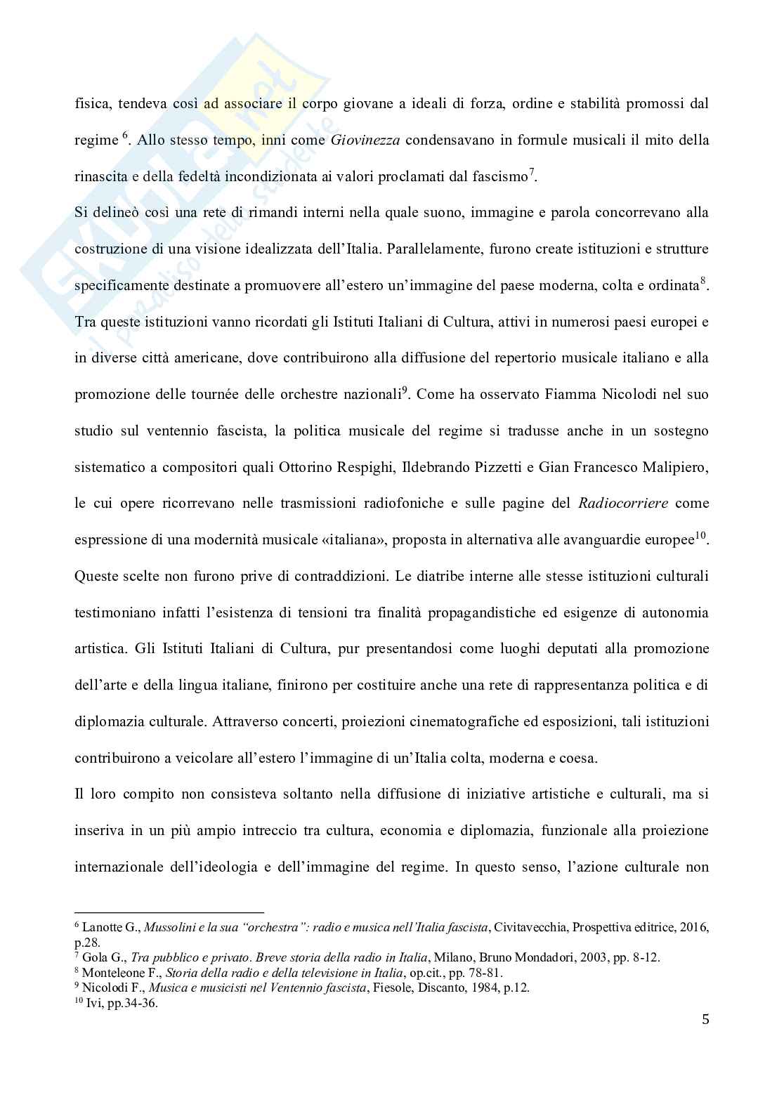 Musica e cinema nel Radiocorriere durante il Ventennio fascista Pag. 6