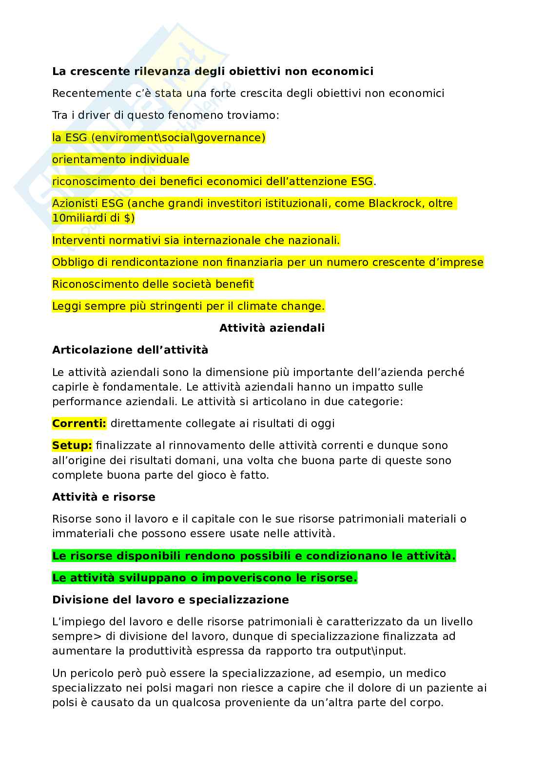 Economia aziendale - Primo parziale Pag. 11