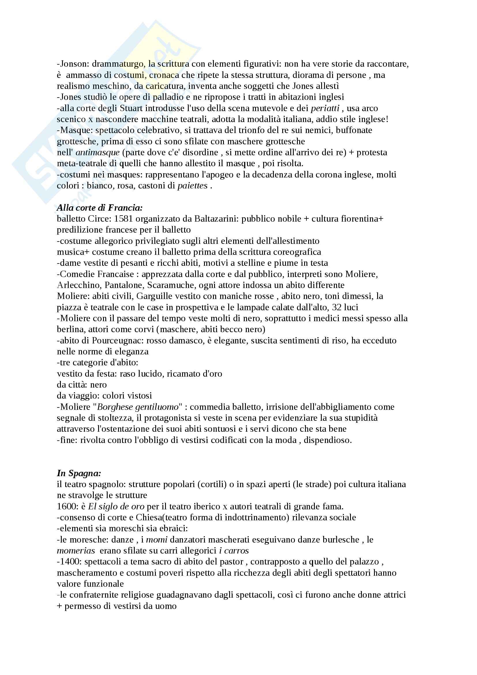 Lezioni, Scenografia Pag. 26
