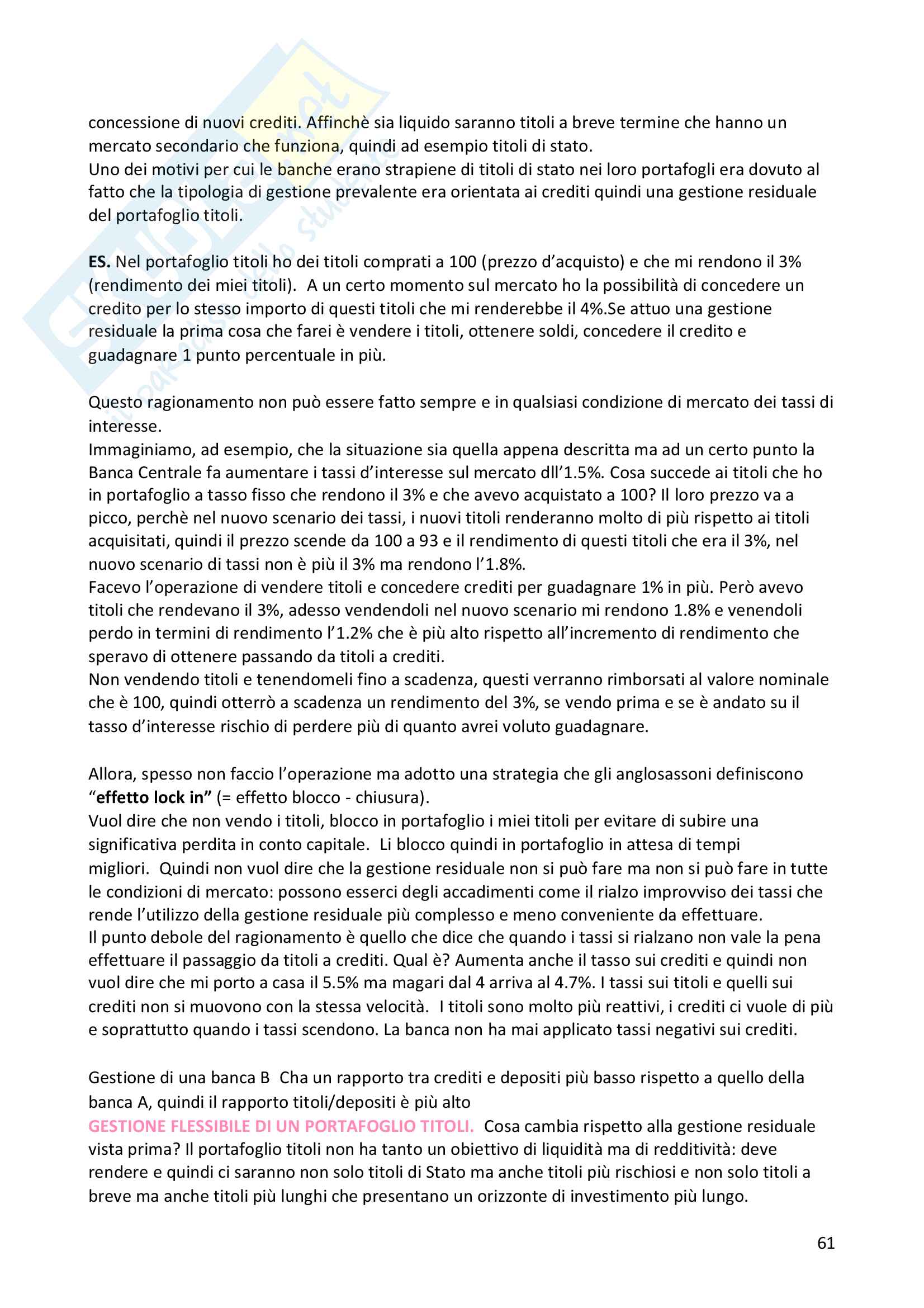 EAC - economia delle aziende di credito Pag. 61
