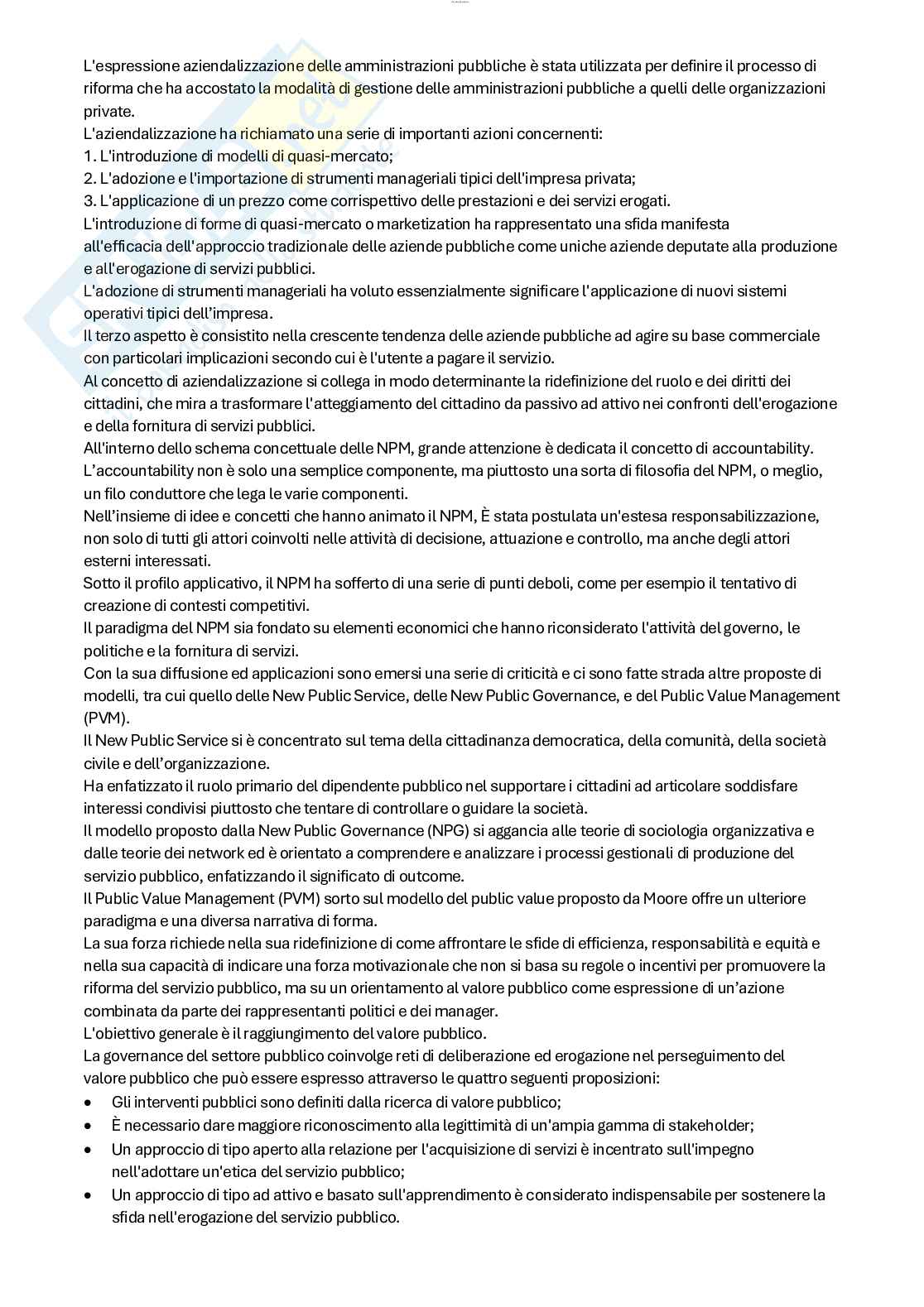 Riassunto esame Elementi di economia aziendale per le Istituzioni culturali, Prof. Russo Salvatore, libro consigliato Economia aziendale tra tradizione e innovazione, Bagnoli Pag. 16