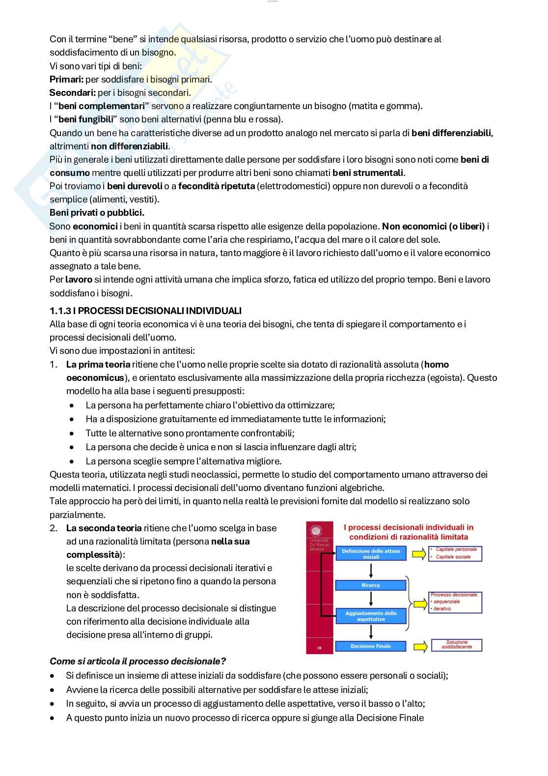 Riassunto esame Elementi di economia aziendale per le Istituzioni culturali, Prof. Russo Salvatore, libro consigliato Economia aziendale tra tradizione e innovazione, Bagnoli Pag. 2