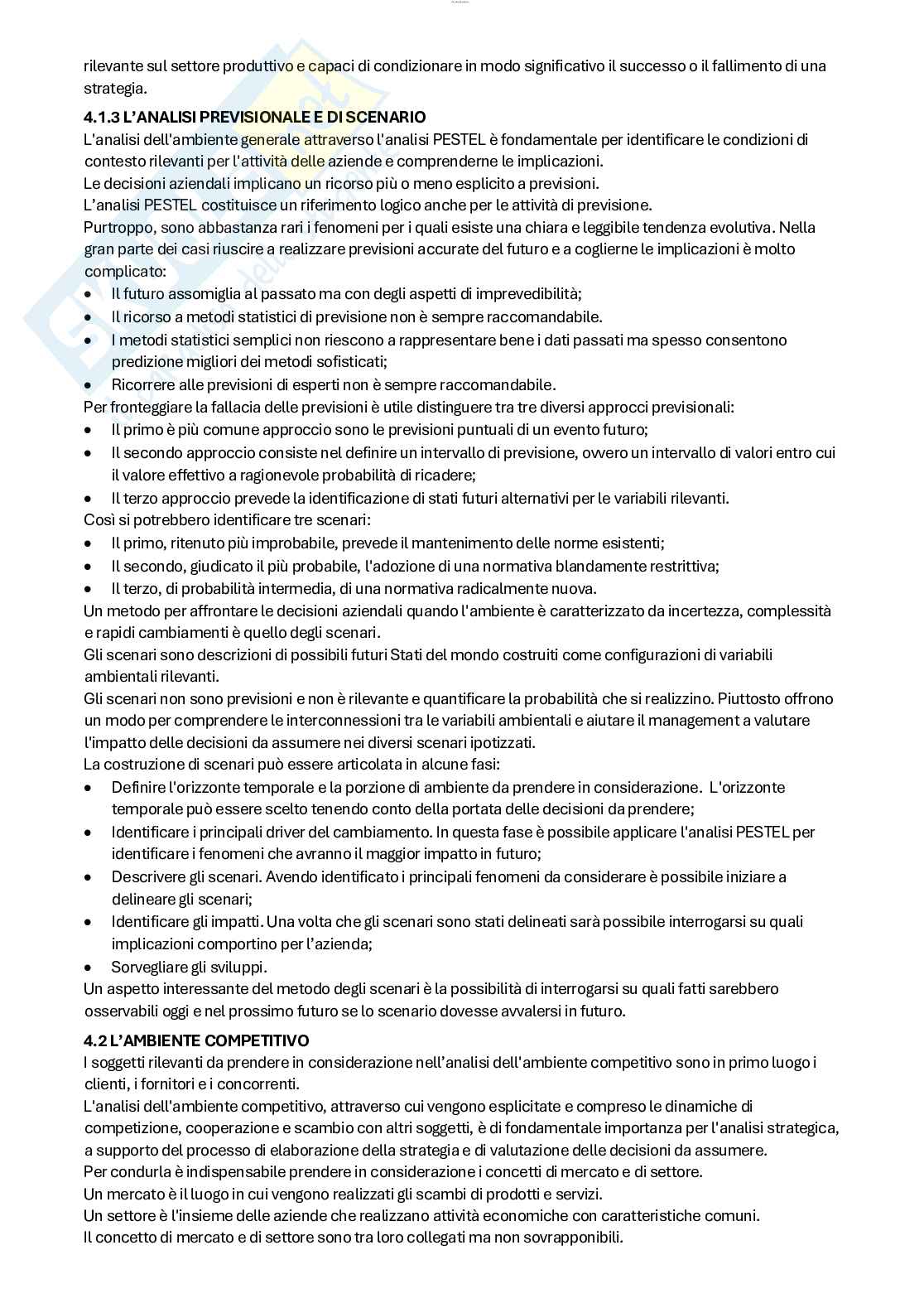 Riassunto esame Elementi di economia aziendale per le Istituzioni culturali, Prof. Russo Salvatore, libro consigliato Economia aziendale tra tradizione e innovazione, Bagnoli Pag. 31