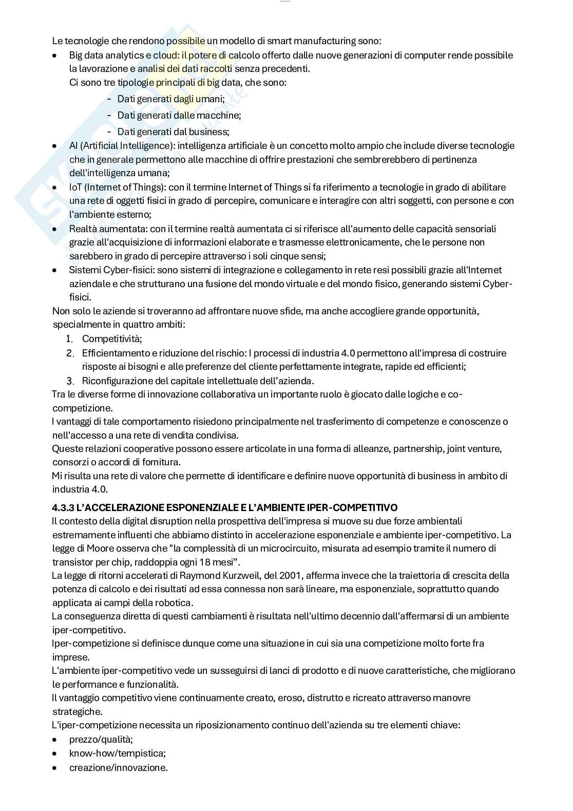 Riassunto esame Elementi di economia aziendale per le Istituzioni culturali, Prof. Russo Salvatore, libro consigliato Economia aziendale tra tradizione e innovazione, Bagnoli Pag. 36
