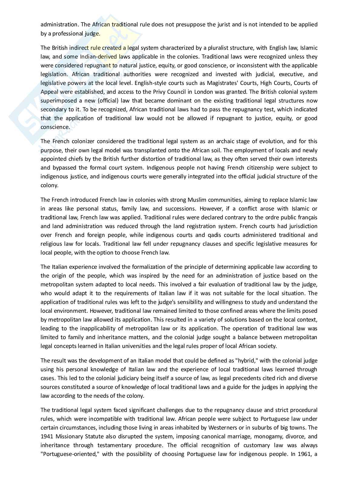 African law(s) Pag. 16