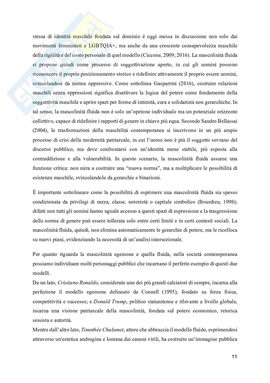 Mascolinità egemone in decostruzione. Lo studio del caso Harry Styles Pag. 11