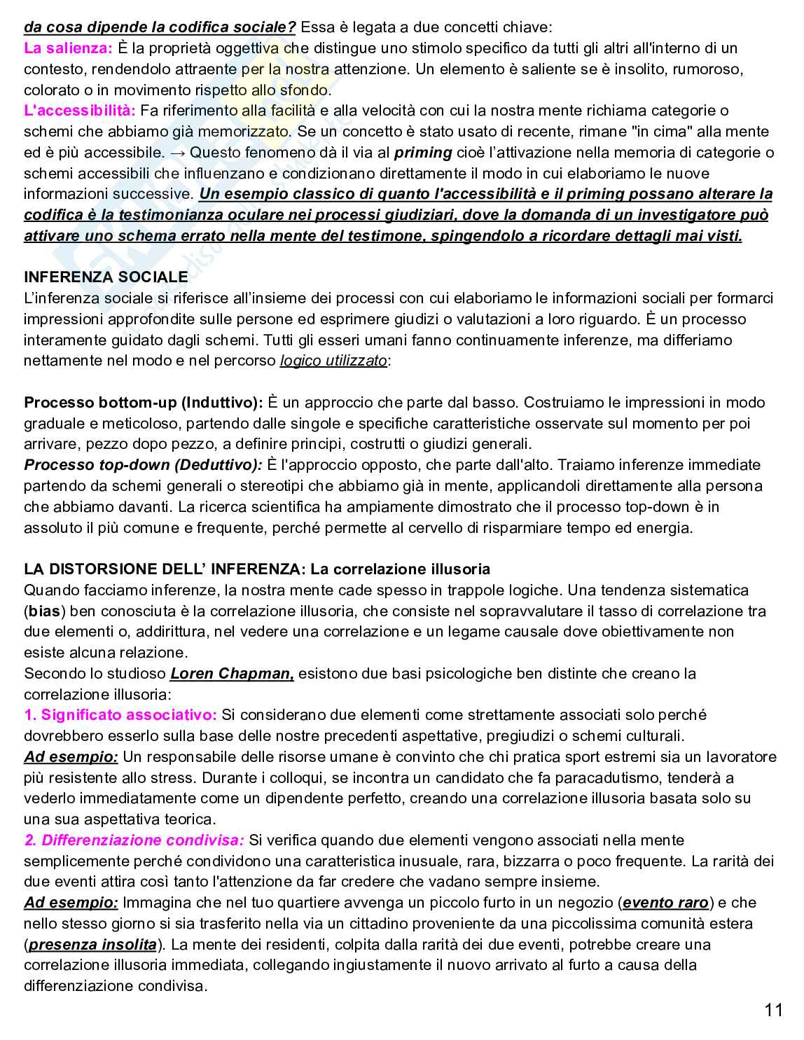 Psicologia sociale  Pag. 11