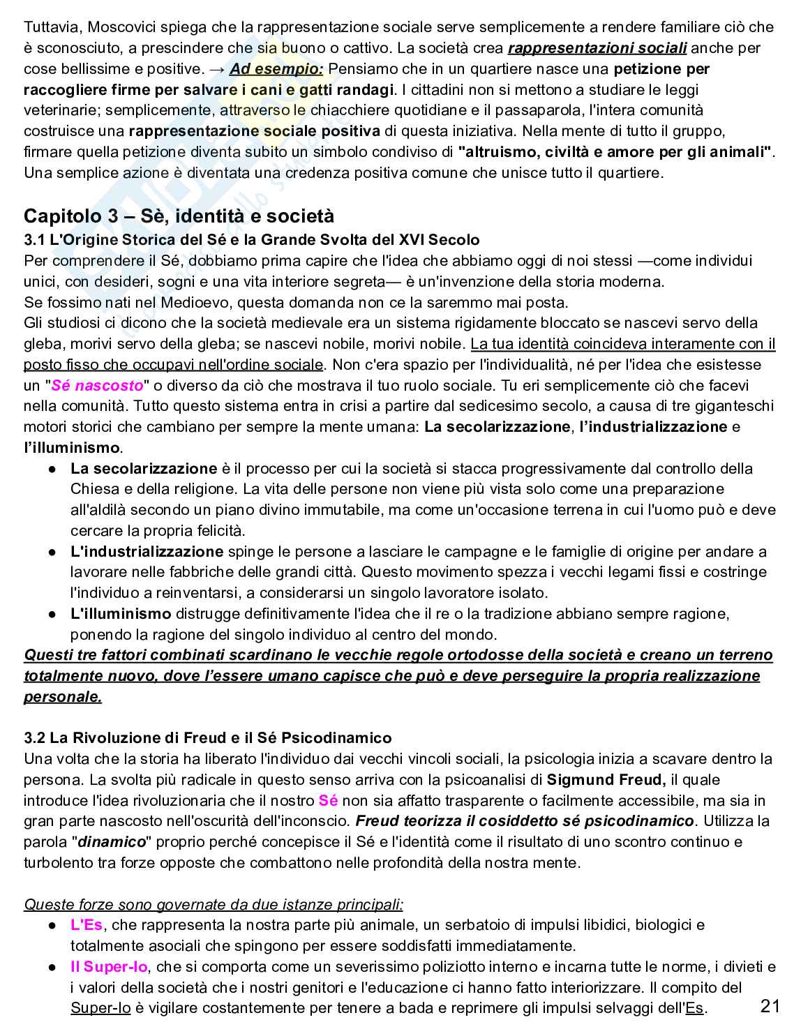 Psicologia sociale  Pag. 21