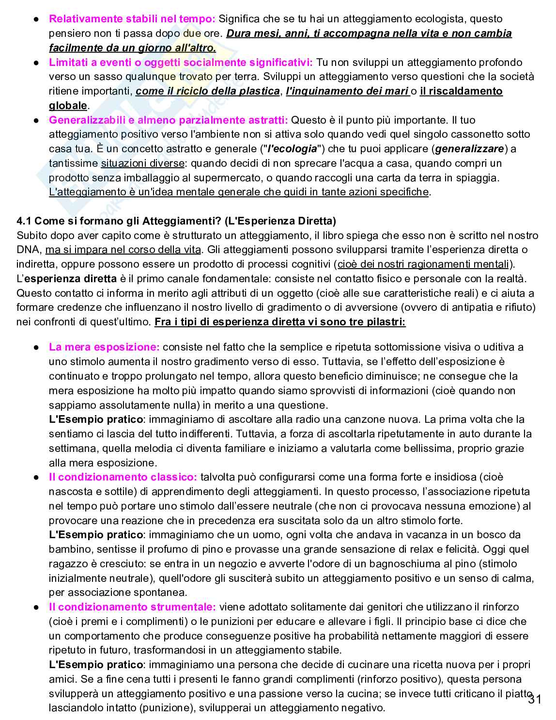 Psicologia sociale  Pag. 31