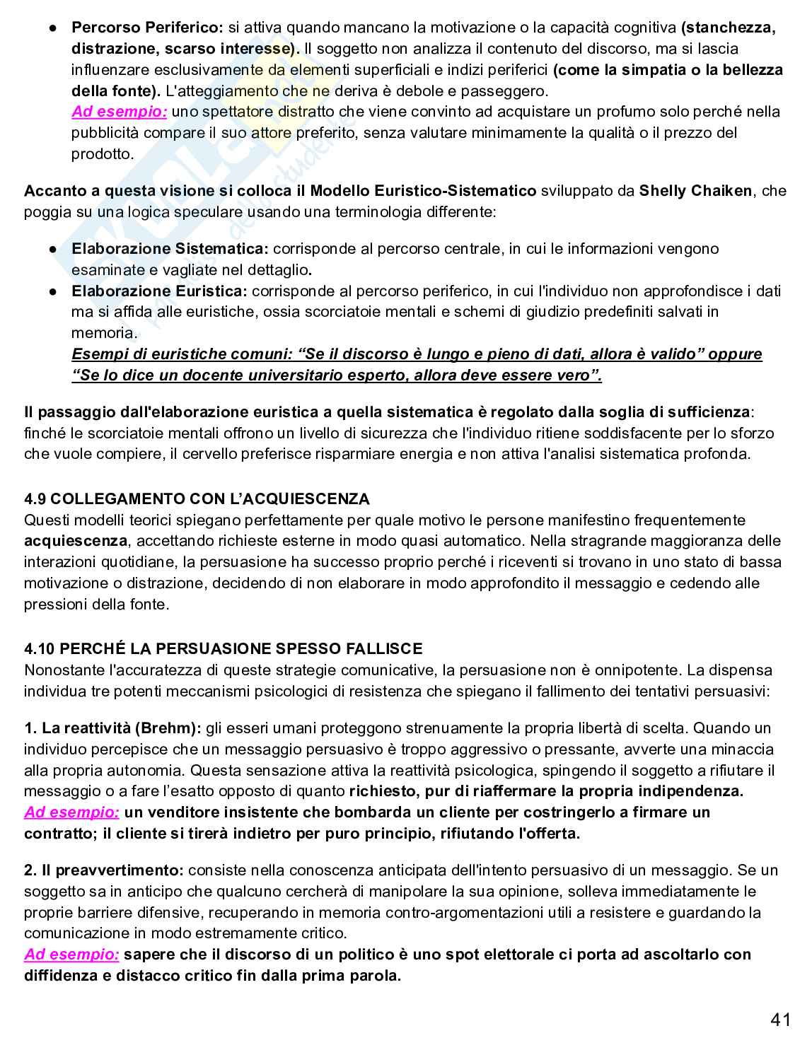 Psicologia sociale  Pag. 41