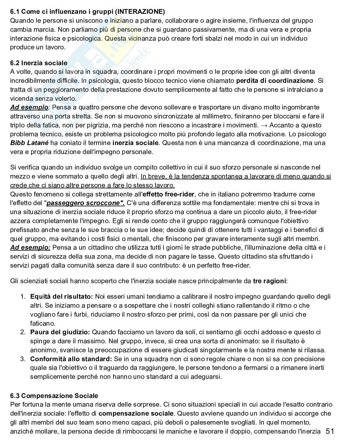 Psicologia sociale  Pag. 51