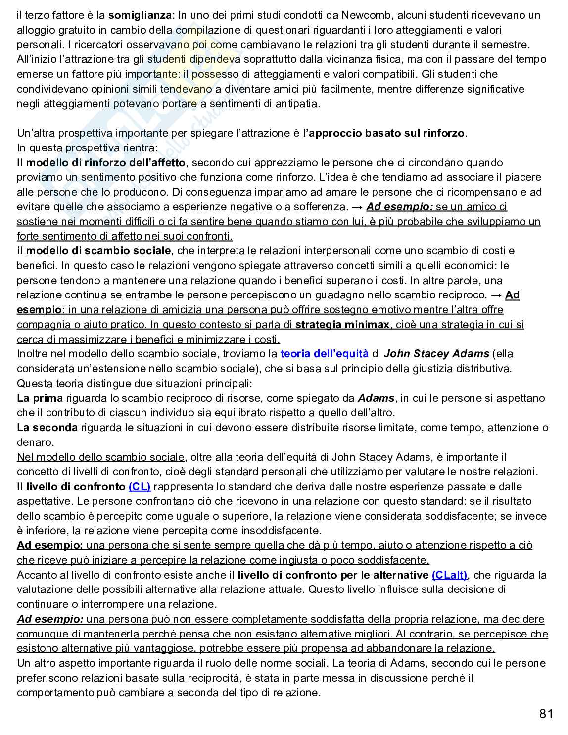 Psicologia sociale  Pag. 81