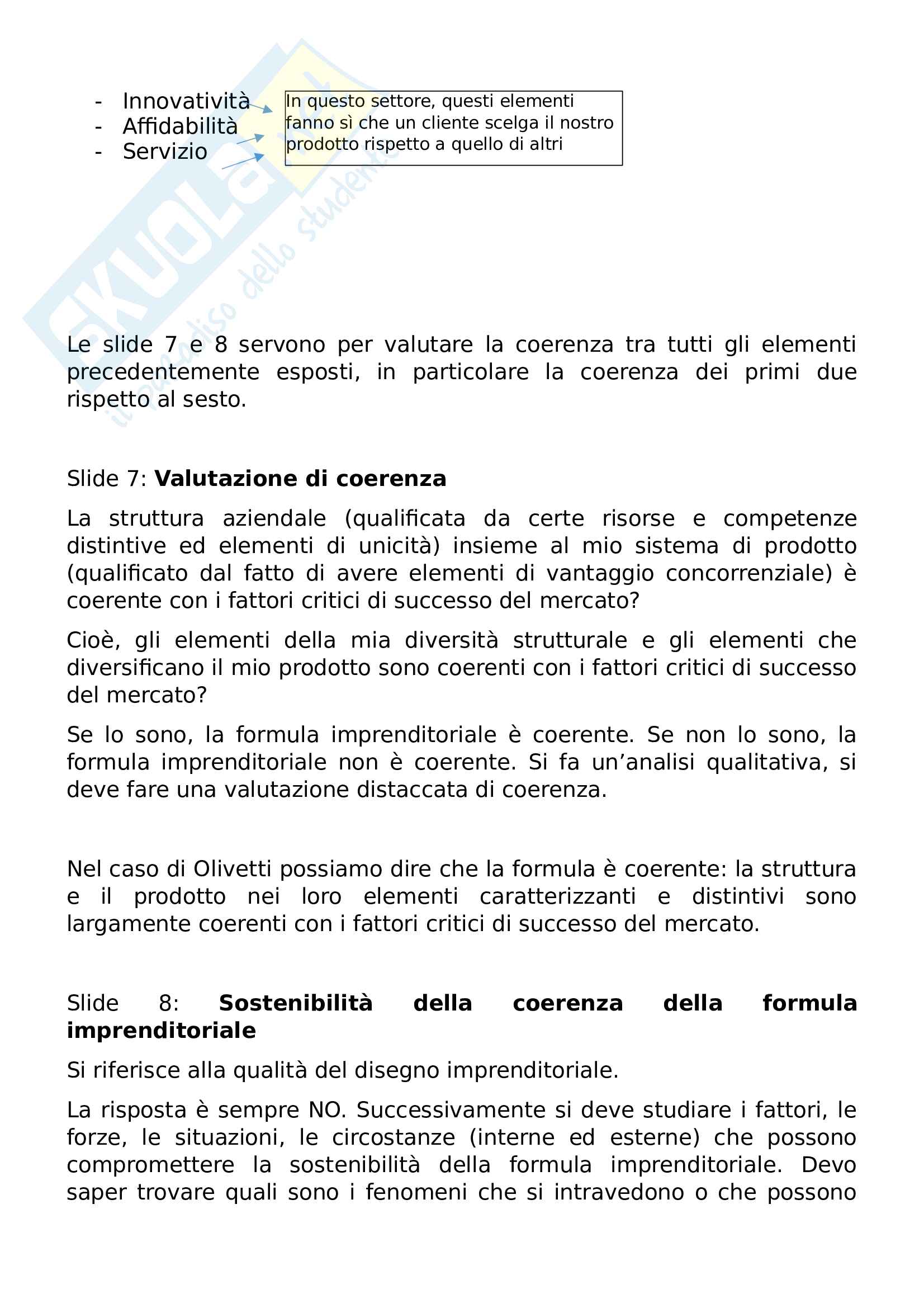 Strategia e politica aziendale Pag. 26