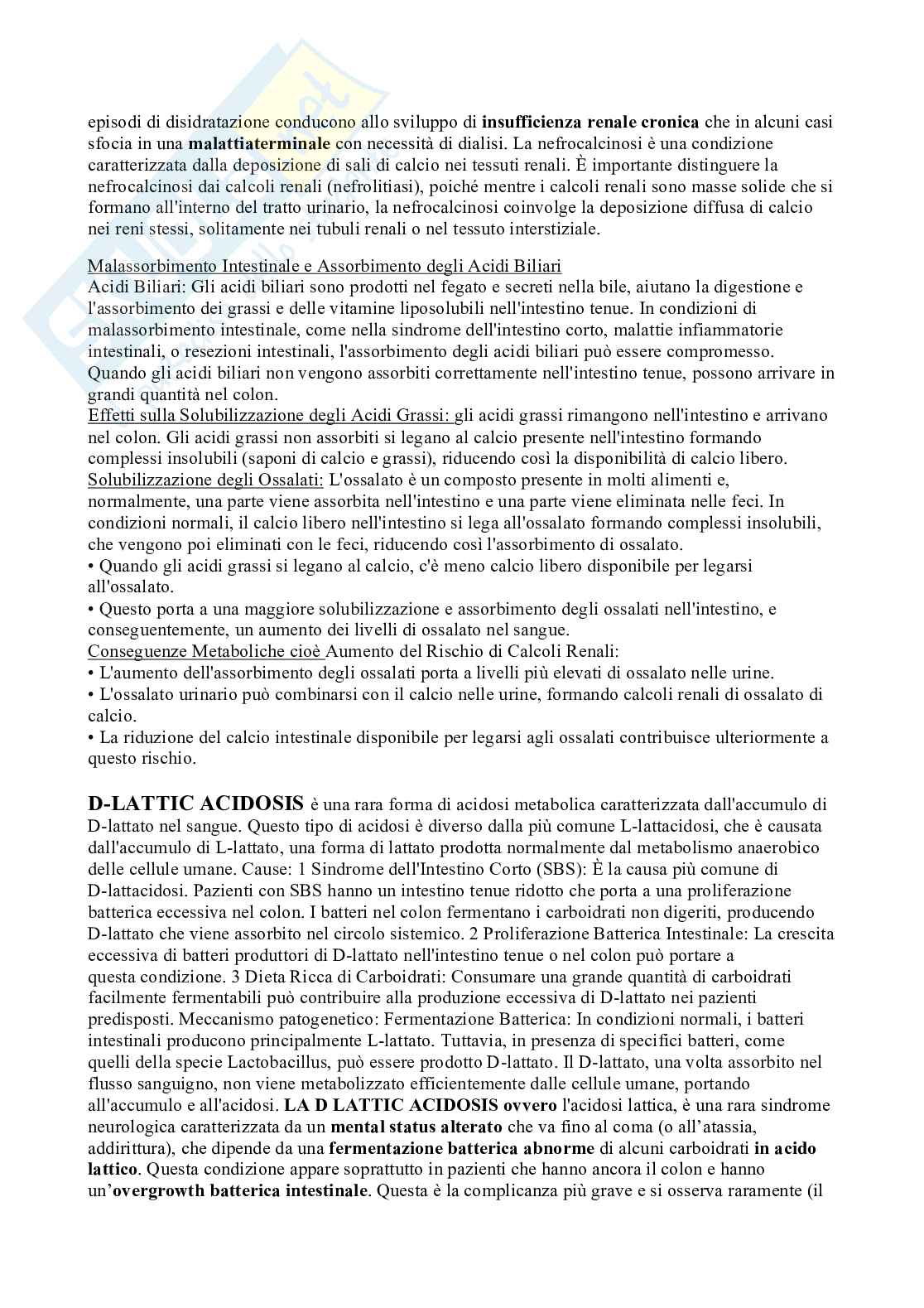 Sindrome dell'intestino corto Pag. 11