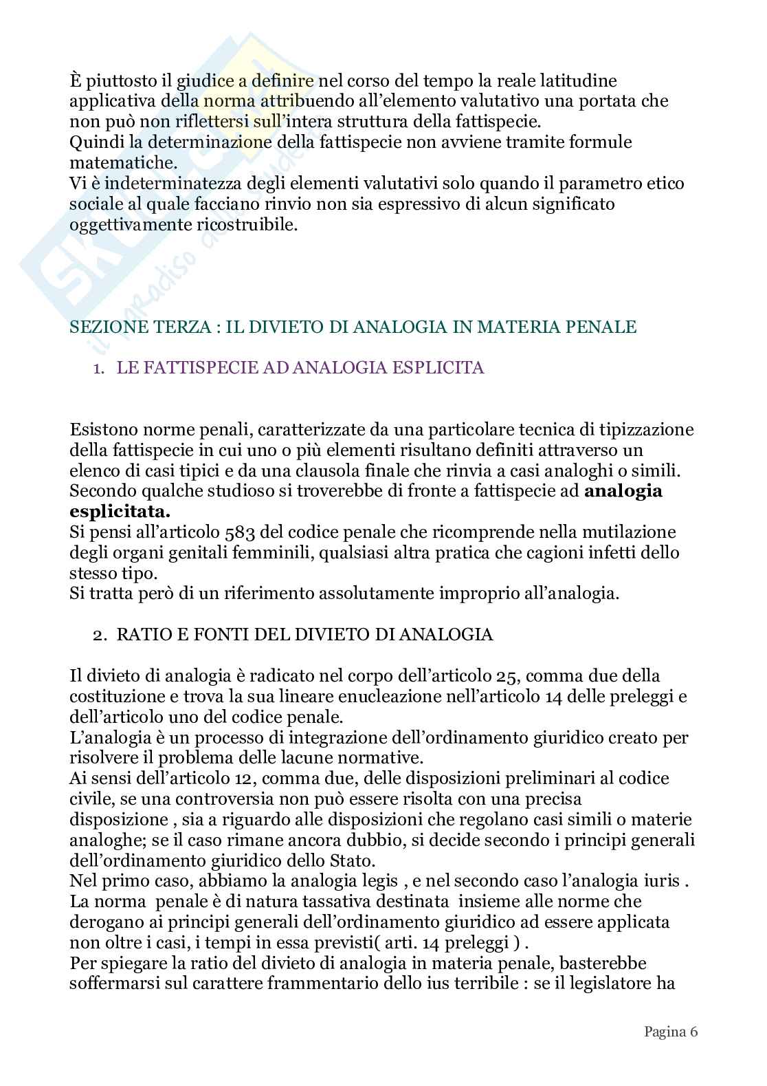 Riassunto esame Diritto penale, Prof. Risicato Lucia, libro consigliato Lezioni di diritto penale , Risicato  Pag. 6