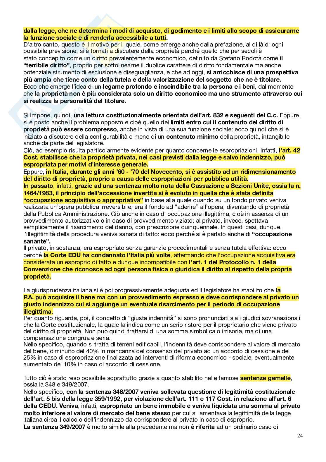 Riassunto esame Istituzioni di diritto romano, Prof. Carro Valeria, libro consigliato In tema di proprietà: il modello romano nella tradizione giuridica, Solidoro, Miceli Pag. 26