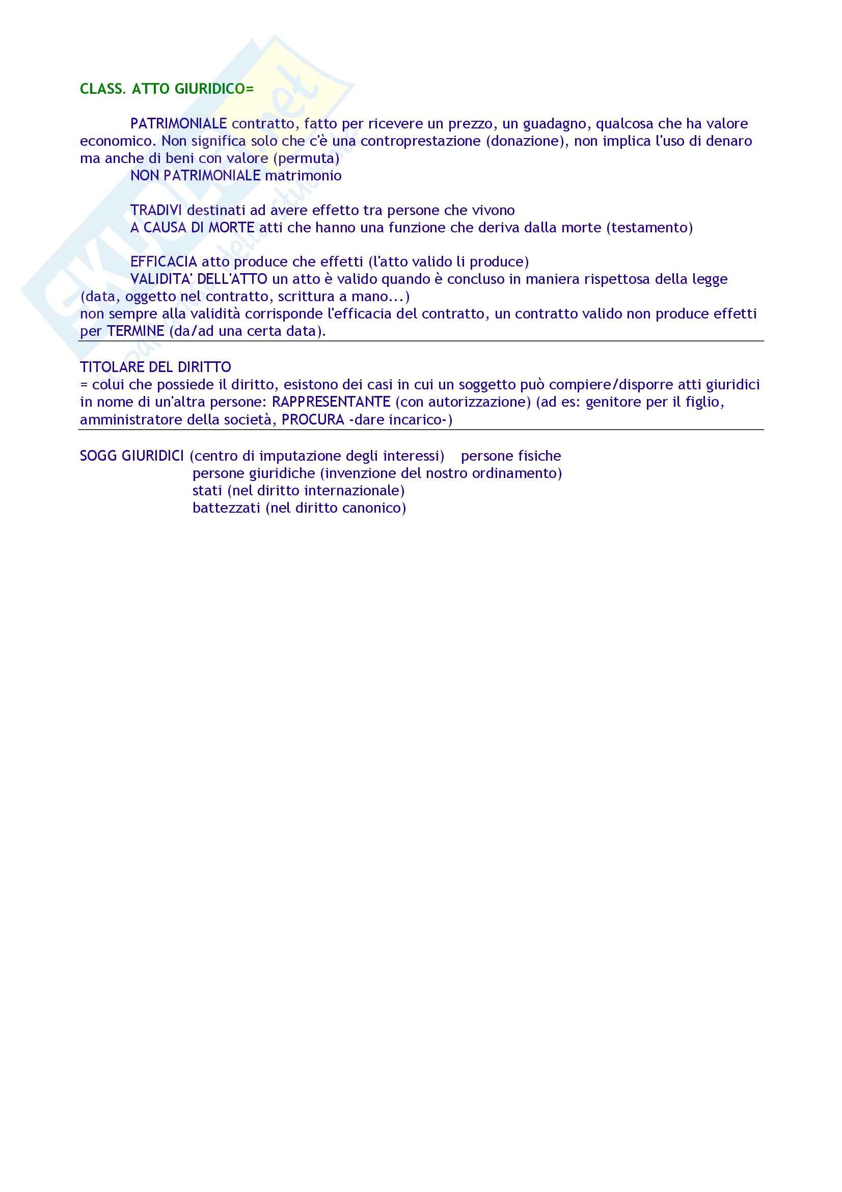 Diritto privato - Appunti Pag. 11