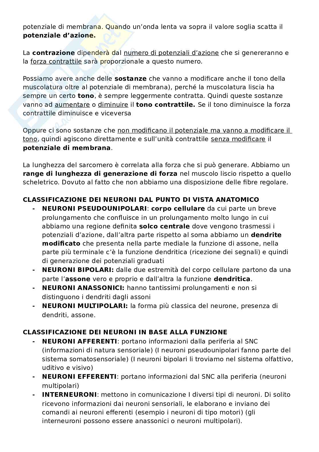 Appunti Fisiologia 1 e 2 Pag. 26