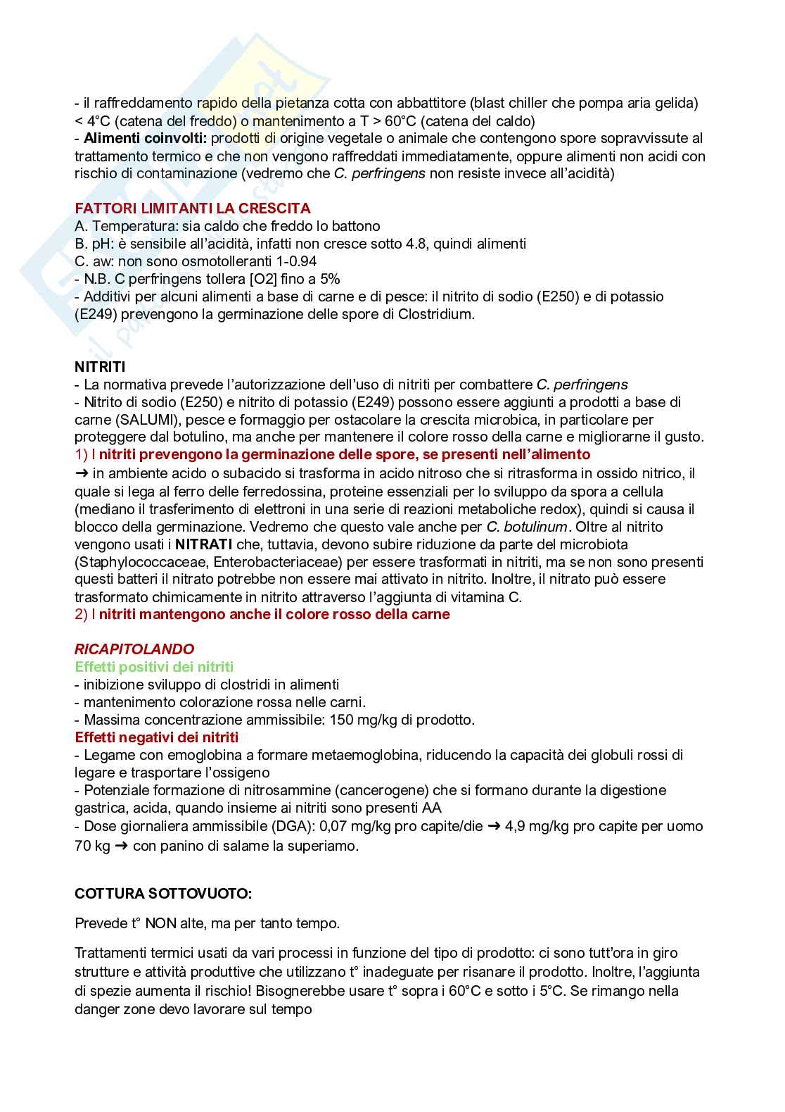Qualità e sicurezza microbiologica Pag. 61