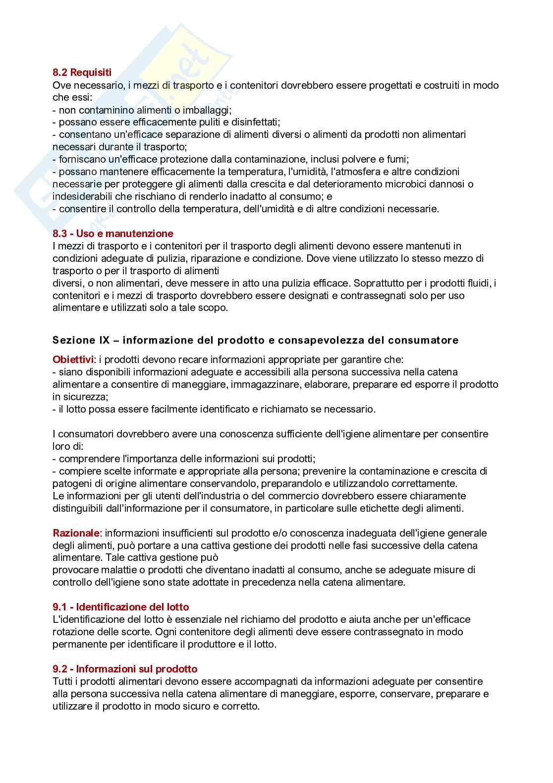 Qualità e sicurezza microbiologica Pag. 86